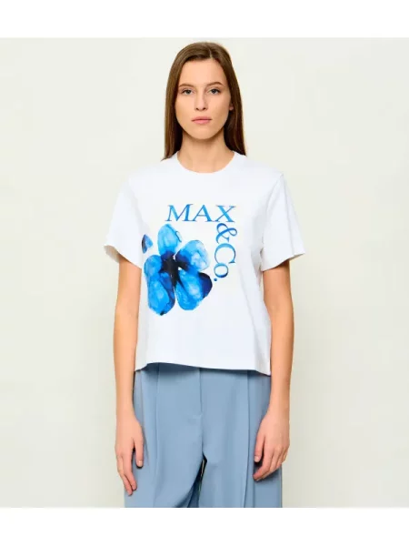 MAX&Co. Tricou MCOMAMBO alb