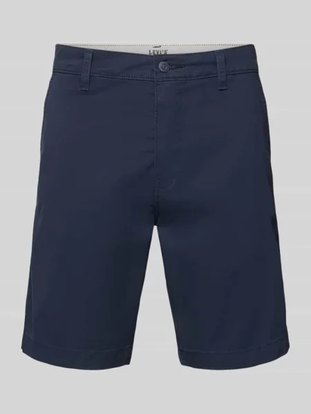 Bermudy o kroju regular fit z kieszenią z tyłu Levi's niebieskie