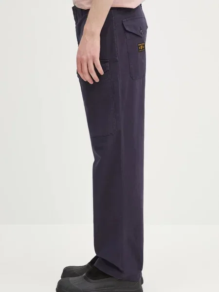 Παντελόνι Human Made Straight Cargo Pants ανδρικό ναυτικό μπλε