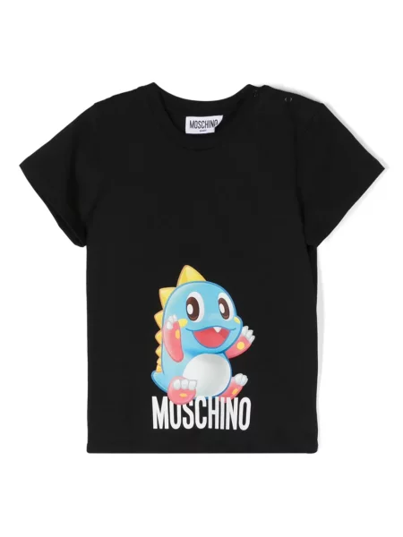 Koszulka dziecięca Moschino czarna
