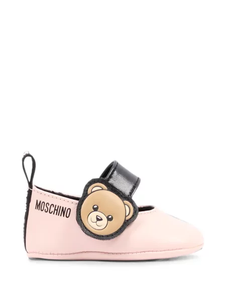 Balerinki dziecięce Moschino różowe