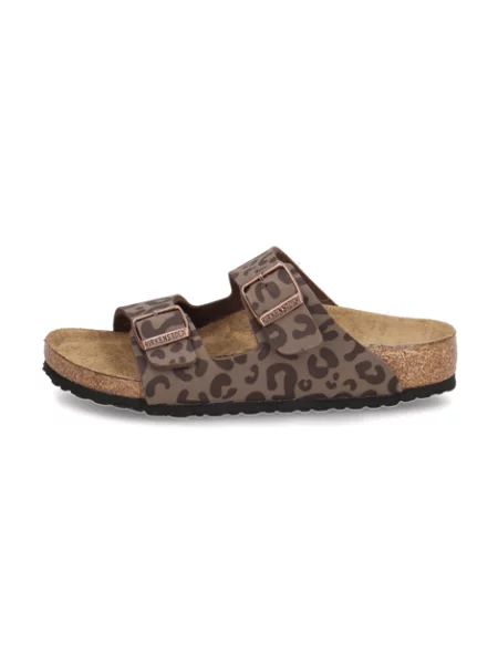 Dětské pantofle Birkenstock hnědé