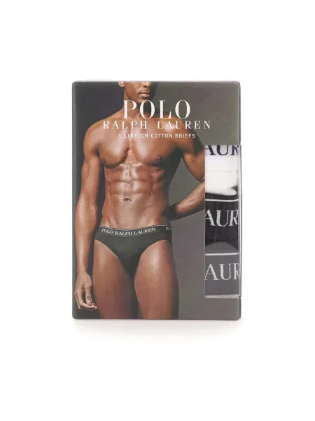 Obcisłe bokserki w zestawie 3 szt. Polo Ralph Lauren biały
