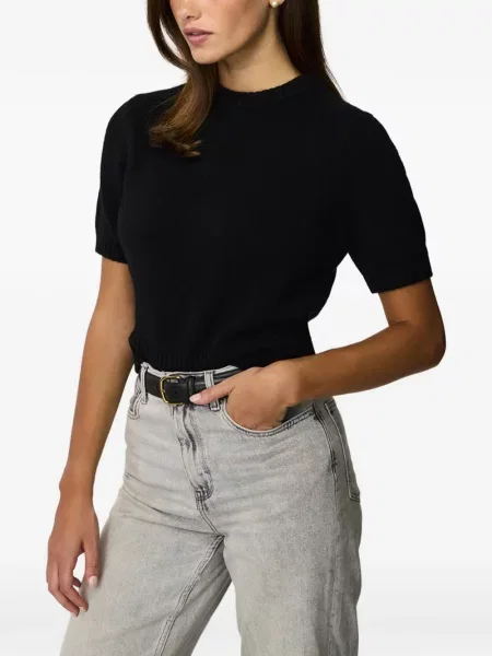 Krótki sweter Toccin czarny