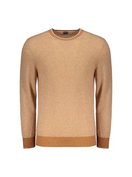 Sweter Fedeli brązowy