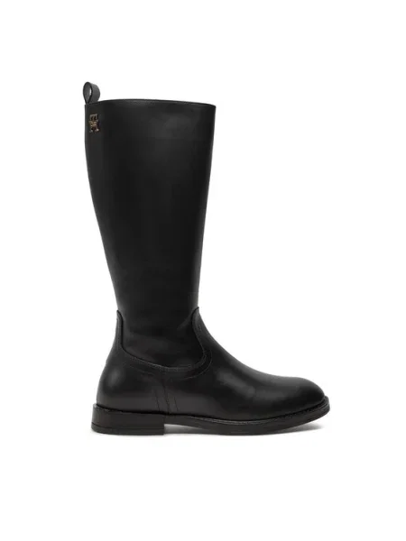 Csizma Tommy Hilfiger S fekete
