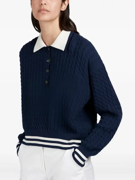 Polo Paul & Shark tricotate albastru