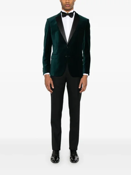 Sacou Remus Uomo de catifea verde