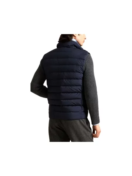 Kompaktowa kamizelka Ralph Lauren niebieska