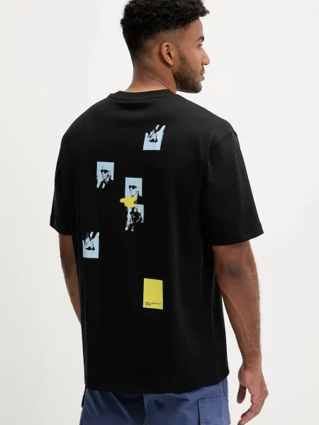 Karl Lagerfeld Jeans Tricou negru