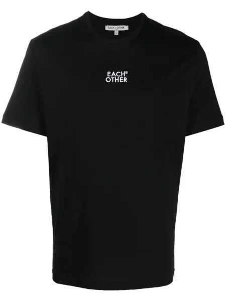 Tricou Each X Other cu broderie negru