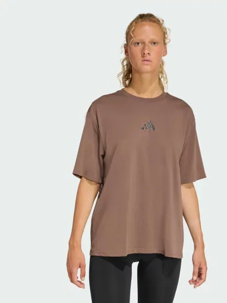 Футболка спортивна adidas Clima коричневий