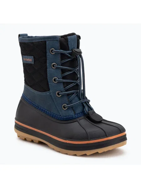 Gyerek téli csizma Kimberfeel Jibber denim. Méret: 31 EU kék