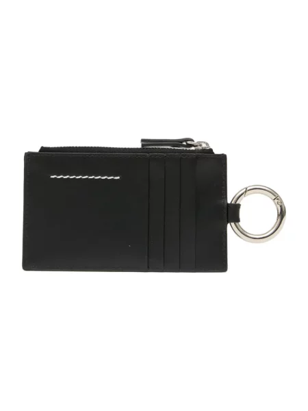 Portfel Mm6 Maison Margiela skórzany czarny