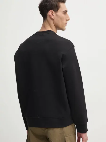 Свитер Armani Exchange с аппликацией черный