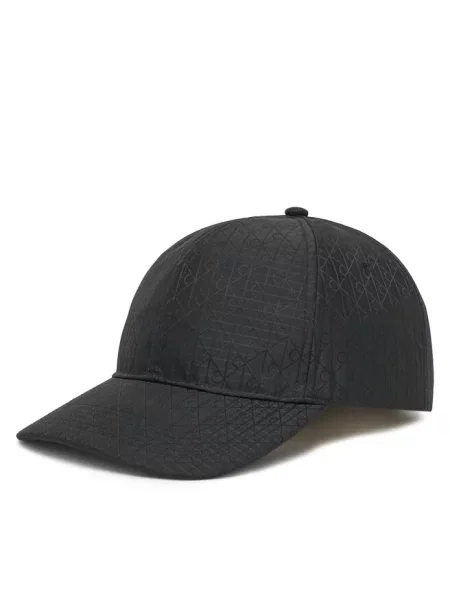 Czapka Calvin Klein Emblem Ripstop Baseball Cap Black Universal czarna