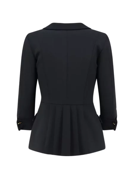 Двуреден блейзър Elisabetta Franchi черно