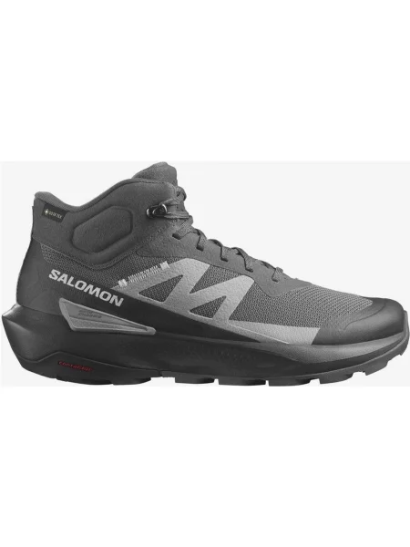 Buty trekkingowe Salomon Elixir Mid Activ GORE-TEX ciemnoszare szare