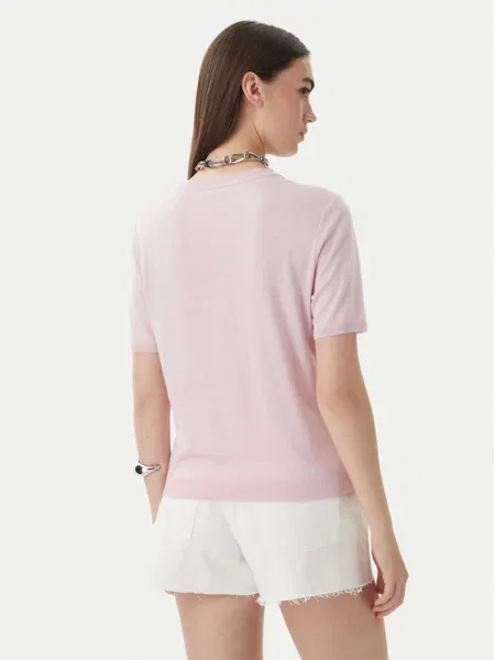 Patrizia Pepe T-Shirt Ανοιχτό ροζ