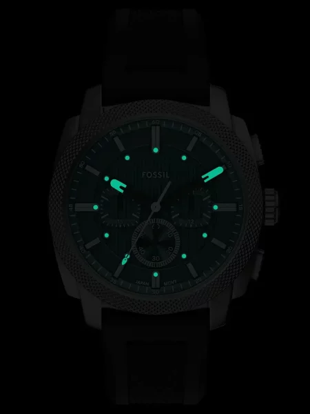 Годинник і браслет Fossil чорний