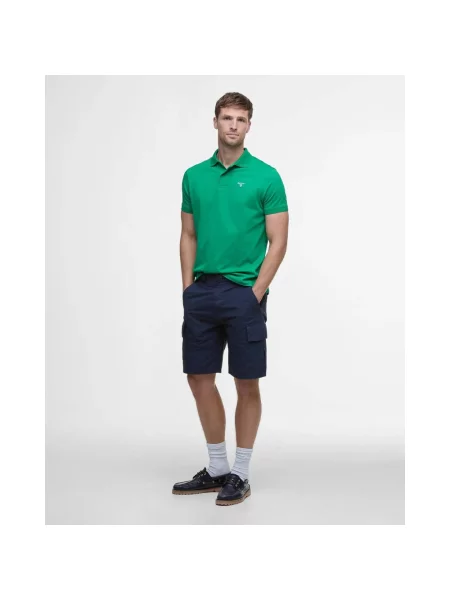 Szorty cargo Barbour niebieskie