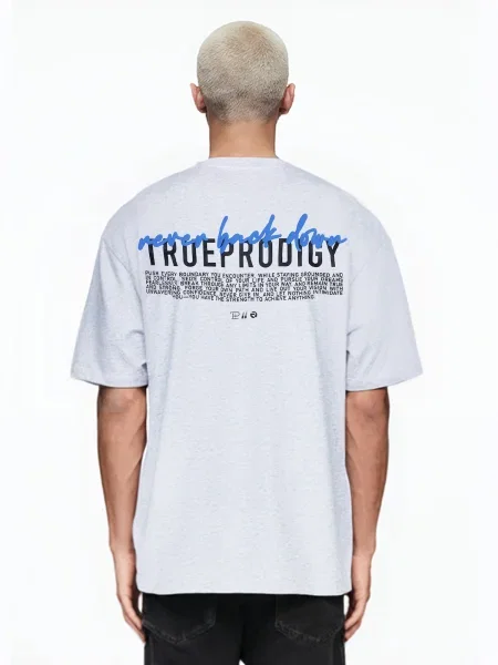 Trueprodigy Tricou Lior amestecat gri