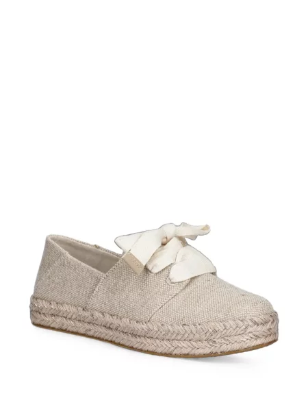 Espadrile Toms cu șireturi din dantelă