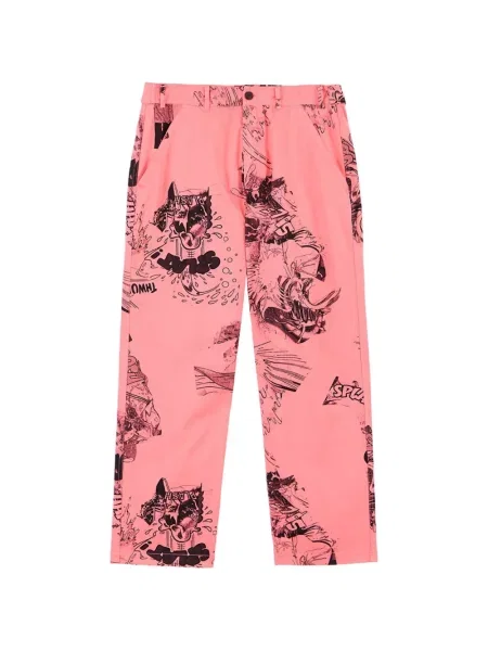 Pantaloni Comme Des Garcons Homme Plus cu imagine roz