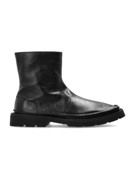 Botki Maison Margiela skórzane czarne