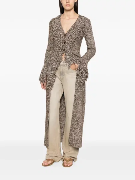 Cardigan Patrizia Pepe tricotate maro