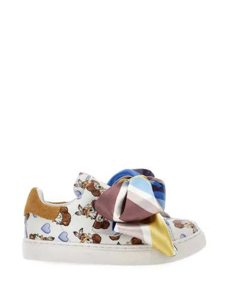 Sneakersy dziecięce Monnalisa białe