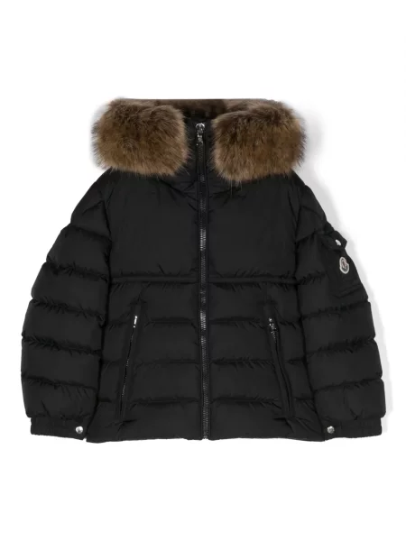 Kurtka dziecięca Moncler Enfant czarna