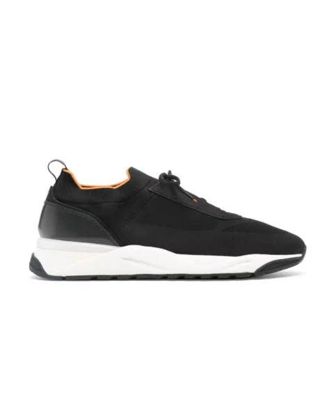 Sneakersy Santoni czarne