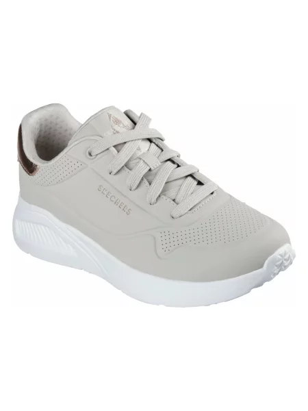 Buty SKECHERS UNO LITE SHIMMER ALONG beżowy