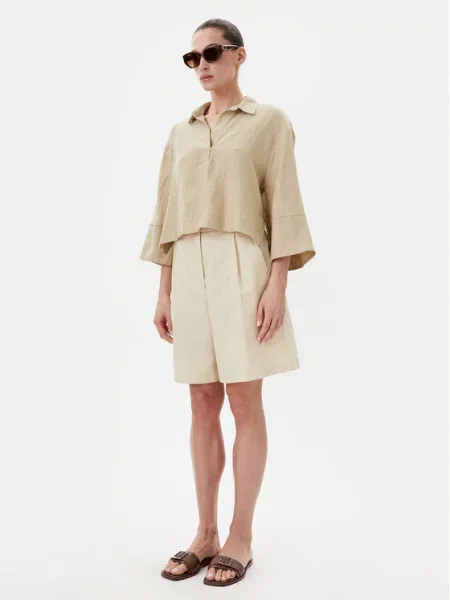 Weekend Max Mara Бермуди Ecuba Écru