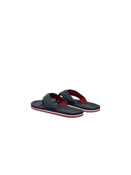 Žabky Tommy Hilfiger Padded Beach desert sky modré