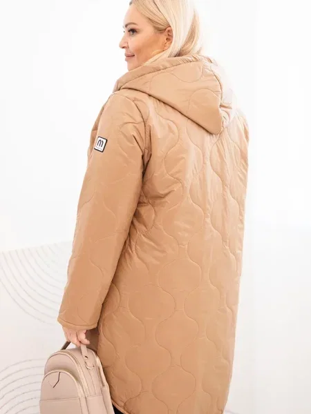 Geacă Kesi Włoski cu glugă alb