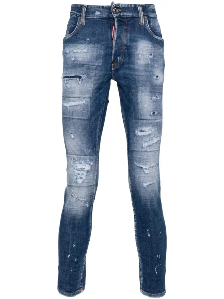 Blugi skinny Dsquared2 skinny fit albastru