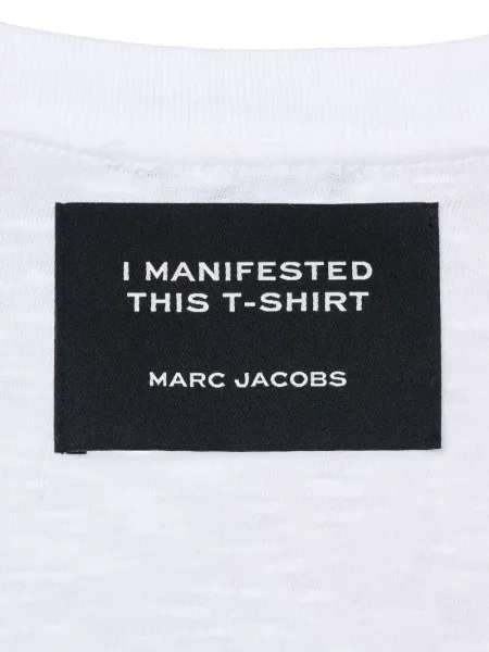 Tricou Marc Jacobs cu imagine alb