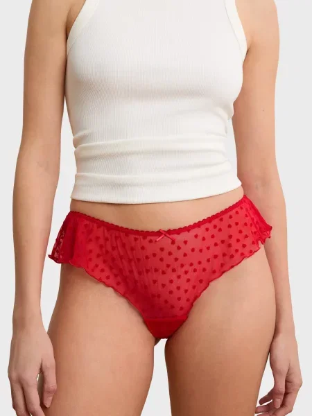 Стрінги Etam червоні