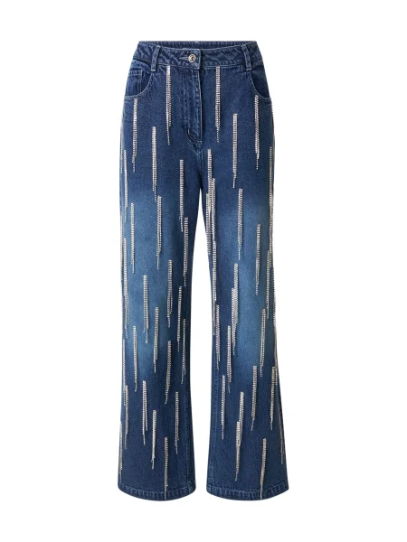 PATRIZIA PEPE Jeans denim albastru