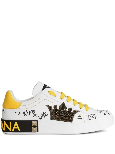 Sneakerși Dolce & Gabbana alb
