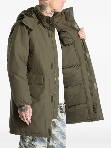 Парка Alpha Industries с качулка зелено