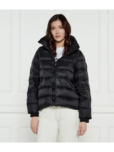 Tommy Hilfiger Steppelt kabát fekete