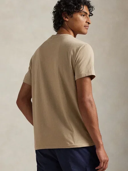 Majica Polo Ralph Lauren JERSEY-SSL-TSH bež
