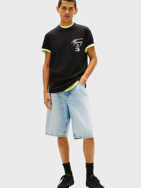 Футболка Tommy Jeans чорна