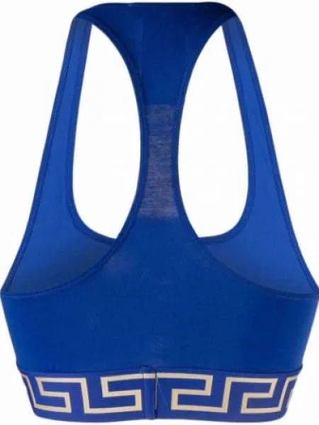 Top Versace modrý