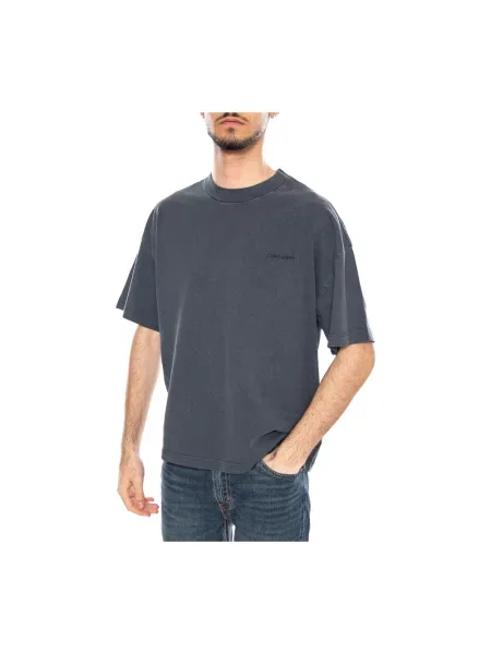 T-shirt Carhartt WIP S/S Benton T-Shirt UNISEX Carbon L szara