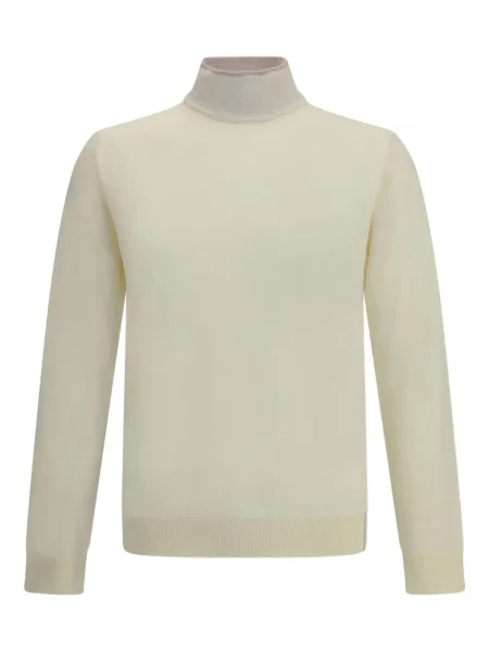 Pulover Cruna lung alb