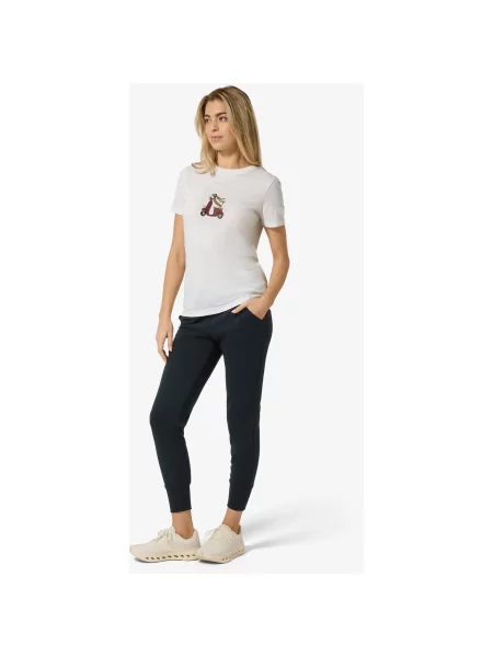 Koszulka SUPER.NATURAL W Racing Dachshund Bio J Tee biała